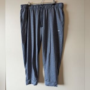 Nike Men's Dri Fit Blue Lightweight Jogger Sweatpants Size XXL